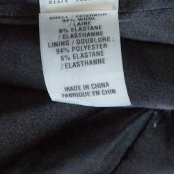 Pre Owned Elie Tahari Black Wool Tailored Blazer S