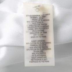 Pre Owned Elie Tahari Blue Cool Water Print Sleeveless Zip Front  Mila Dress S