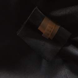 Elie Tahari Black Cotton Blend Classic Fitted Blazer S
