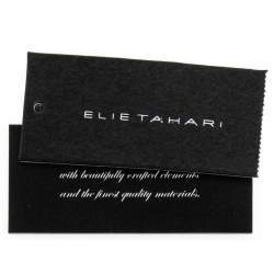 Pre Owned Elie Tahari Red Croc Embossed Leather Samara Tote