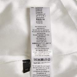 Elisabetta Franchi White Tweed Chai Embellished Mini Skirt S