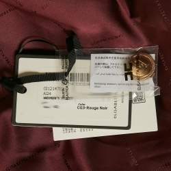 Elisabetta Franchi Burgundy Lurex Tweed Jacket S