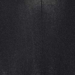 Elisabetta Franchi Black Lurex Knit Cape Detail Jumpsuit S