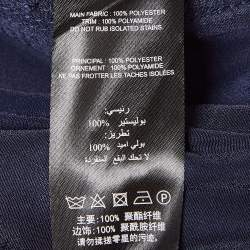 Pre Owned Elisabetta Franchi Black Crepe Pencil Skirt M