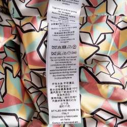 Elisabetta Franchi Mint Green Crepe Mid-Length Coat M