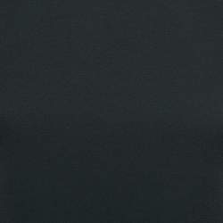 Pre Owned Elisabetta Franchi Black Crepe Passepartout Mini Dress M