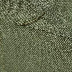 Pre Owned Elisabetta Franchi Celyn B. Olive Green Cady Bolero Jacket XL