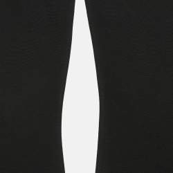 Elisabetta Franchi Black Crepe Sleeveless Jumpsuit M