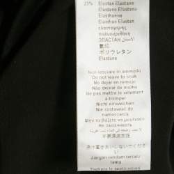 Pre Owned Elisabetta Franchi Black Jersey V-Neck Jumpsuit S