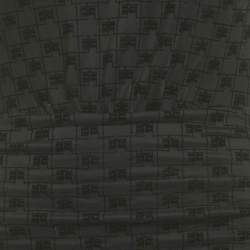 Pre Owned Elisabetta Franchi Black Monogram Jersey Chain Detail Mini Dress M