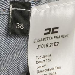 مملوكة مسبقًا إليزابيتا فرانكي توب جينز قصير بحجم صغير
