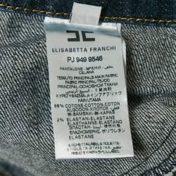 Pre Owned بنطلون جينز ممزق إليسابيتا فرانكي دينيم ناى أزرق مقاس صغير