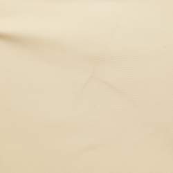 مملوكة مسبقًا Elisabetta Franchi Beige Stretch Crepe Strapless Maxi Dress M