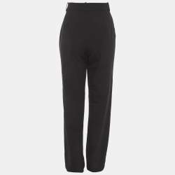 Pre Owned بنطلون إليزابيتا فرانكي كريب أسود كبير