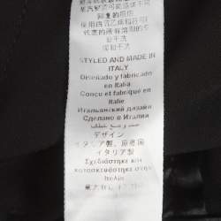 Pre Owned بنطلون إليزابيتا فرانكي كريب أسود كبير