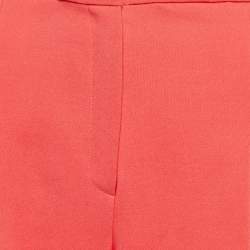 مملوكة مسبقًا بنطلون إليزابيتا فرانكي كريب بلون زهري مرجاني مستدق متوسط الحجم