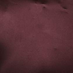 Pre Owned Elisabetta Franchi Burgundy Jersey Cut-Out Detail Jumpsuit S