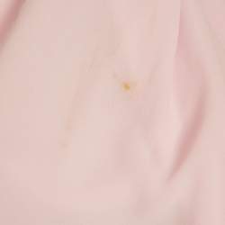 مملوكة مسبقًا Elisabetta Franchi Purple Georgette Button Shirt Maxi Dress M