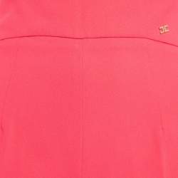 Elisabetta Franchi Fuchsia  Pink Crepe Trousers S
