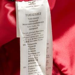 Elisabetta Franchi Pink Polyamide Jumpsuit & Jacket Set M