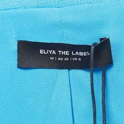 Eliya The Label Blue Crepe Blazer M