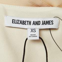 مملوكة مسبقًا توب إيل�يزابيتا فرانشي جيسبر حرير بيج صغير جدًا