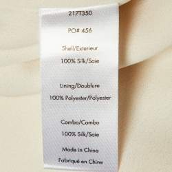 مملوكة مسبقًا توب إيليزابيتا فرانشي جيسبر حرير بيج صغير جدًا