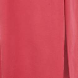 Pre Owned Elizabeth and James Pink Jersey Maxi Dress L