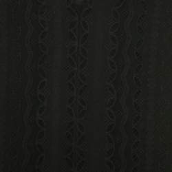 مملوكة مسبقًا Elizabeth & James Black Embroidered Silk Georgette Mia Maxi Dress L 