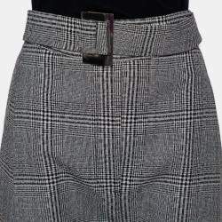 Ellery Monochrome Wool High Rise Kool Aid Belted Trousers M