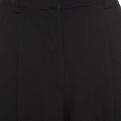 Emanuel Ungaro Black Wide Leg Trousers L