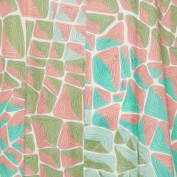 Emilio Pucci Multicolor Printed Cotton Maxi Dress L