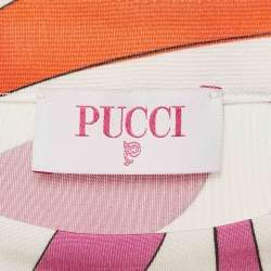 مملوكة مسبقًا Emilio Pucci Multicolor Printed Jersey Mini Dress M