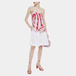 Pre Owned Emilio Pucci Silk Sleeveless Top 38