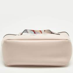 Pre Owned Emilio Pucci Pink/Multicolor Leather Capri Tote