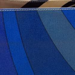 Emilio Pucci Multicolor Printed Coated Canvas Tote