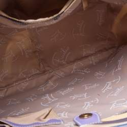 Emilio Pucci Multicolor Printed Coated Canvas Tote