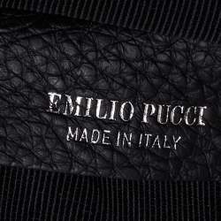 Emilio Pucci Multicolor Printed Canvas Tote