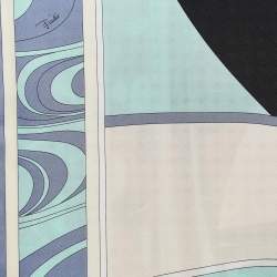 Emilio Pucci Multicolor Mirei Print Silk Scarf 