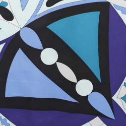 Emilio Pucci Multicolor Printed Silk Square Scarf