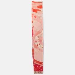 Emilio Pucci Multicolor Printed Cotton Blend Stole