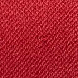 Emilio Pucci Red Jersey Drape Style Short Dress M