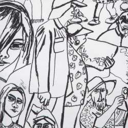 Pre Owned Emilio Pucci White Turisti Fiorentini Print Cotton T-Shirt S