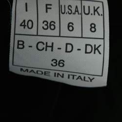 Pre Owned Emilio Pucci Multicolor Printed Jersey V-Neck Sleeveless Maxi Dress S