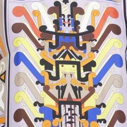 مملوكة مسبقًا فستان إيميليو بوتشي شيفت حريز منقوش متعدد الألوان قصير مقاس صغير (سمول)