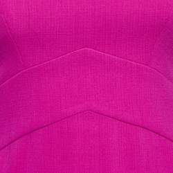 Emilio Pucci Pink Wool Sheath Dress S
