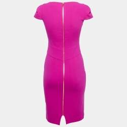 Emilio Pucci Pink Wool Sheath Dress S