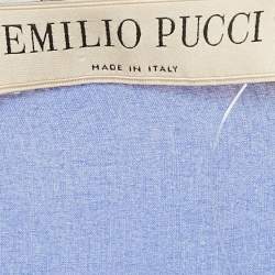 Pre Owned Emilio Pucci Multicolor Printed Viscose Jumpsuit M