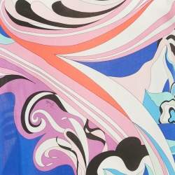 Pre Owned Emilio Pucci Multicolor Printed Viscose Jumpsuit M