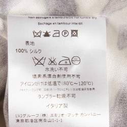 Pre Owned Emilio Pucci Beige Printed Jersey Mini Dress S